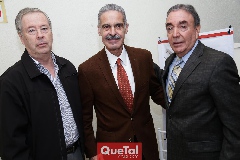  Ignacio Gómez, Jaime Chalita y Gustavo Puente.