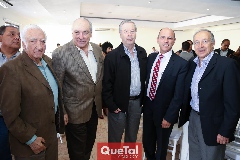  Ignacio Gómez, Jorge Mendizábal, Alfonso César, Roberto y Federico Díaz Infante.