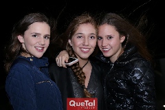   Daniela Rangel, Priscila Martínez y Nuria Manzo.