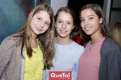   Mariana Lomelí, Marijó Enríquez y Adriana Vizcaíno.