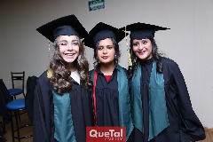  Caro Galván, Fernanda Tello y Yairé Rodríguez.