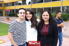  Francisco Arma, Nayeli Espinosa y Lety Mares.