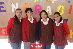  Rosy Castillo, Mari Faz, Lili Sustaita y Lucero García.