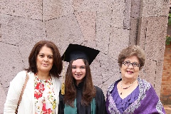  Margarita Ortiz, Daniela Rendón y Margarita de Ortiz .