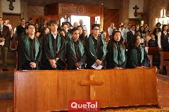  Misa de graduación del Colegio Chapultepec .