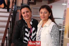  Ivonne Garfias y Leticia Jiménez .