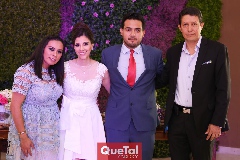  Marcela Flores, Alma Hernández, Abraham Flores y Joel Velarde .