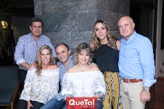  Galo Galván, Claudia Quiroz, Javier Abud, Elsy Guerra, Roxana Serna y Tomás Alcalde.