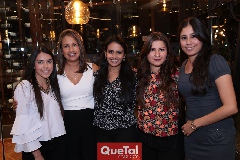  Alma Ávila, Juliette Andrade, Karla Narváez, Daniela Contreras y Norma Segura.