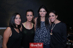  Romina Cuevas, Magie Furber, Liz Alcalde y Daniela Llano.