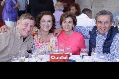  José Antonio García, Irene Betancourt, María Antonieta García y Gildardo Heras.