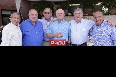  Francisco Vinaja, Roberto Ortiz, Luis Rentería, Salvador Félix, Carlos Jiménez y Guillermo Trujillo.