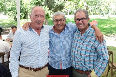  Javier Meade, Gilberto Galván y Alfonso Galán.
