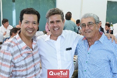  Héctor Hernández, Galo Galván y Gilberto Galván.