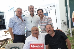  José Fernández, Marco Güemes, Héctor Hernández, Antonio Curiel y Ramón Muñoz.