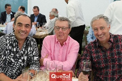  Fernando López, Patricio Jourdain y Federico McGregor.