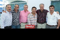  Francisco Correa, Fernando López, Patricio Jourdain, Héctor Hernández, Federico McGregor y Héctor de la Rosa.