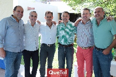  Gabriel Valle, Ricardo Balbontín, Héctor Gutiérrez, José Eduardo Maza, Jorge Mendizábal y Miguel Abud.
