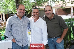  Gabriel Valle, Juan Manuel Piñero y Lalo Nieto.