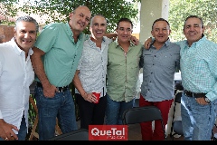  Juan Manuel Piñero, Miguel Abud, Ricardo Balbontín, Óscar Villarreal, Octavio Aguillón y Gerardo Valle.