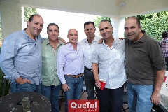  Gabriel Valle, Oscar Villarreal, Tomás Alcalde, Héctor Gutiérrez, Ricardo Balbontín y Eduardo Nieto.