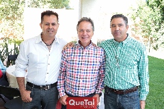  Héctor Gutiérrez, Jorge Meade y José Eduardo Maza.