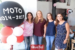  Daniela Calderón, Montse Gutiérrez, Ale Monsiváis y Mónica Rodríguez, las mamás organizadoras.