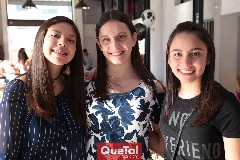  Ana Gaby Ruiz, Lucy Orozco y Regina Ontiveros.