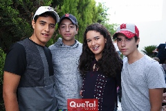  Mauricio, Padilla, Natalia y Manolo.