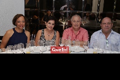  Edith Rivera, Tita García, Paco Lavín y Paco Cabral.