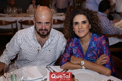  Paco Hinojosa y Berenice Díaz Infante.