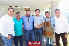 Ernesto Bolaños, Ariel Reyes, Enrique Rodríguez, Jorge Gómez, Javier Dávila y Manuel Lozano.