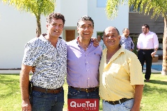  Jorge Gómez, Rafael Tobías y Rafael Meade .