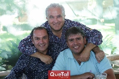  Toño Nieto, Guillermo Báez y Ariel Reyes.