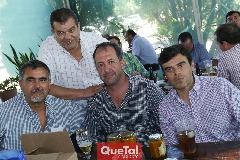  Picho Páramo, Luis Arturo, Mauricio Quijano y Alfonso Ortiz.