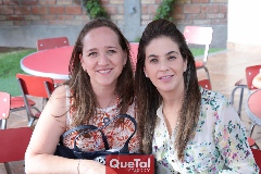  Blanca Rangel y Gabriela Lara.