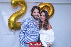  Daniel Enríquez y Gloria Leal.
