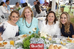  Marisol López, Mariana Infante, Norma Pérez y Claudia Motilla.