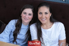  Ana Paula Suárez y Maritza Lorenzo.