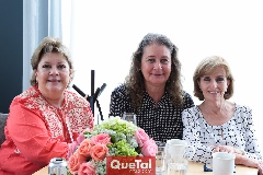  Ana Luisa Faz, Rita Carrillo y Cristina Andrea.
