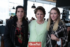  Yolanda Aguilar, Pilar Ocejo y Daniela Borbolla.