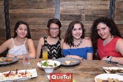 Paulina, Natalia, Florencia y Arantza.