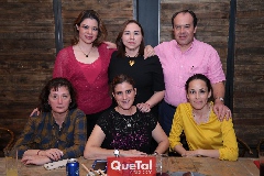 Marilupe Gómez, Flor Salazar, Sergio Cañedo, Ana Paulina Barba, Olivia Villafaña y Beatriz Urías.