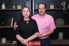  Flor Salazar y Sergio Cañedo.