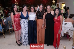 Mónica Ramiro, Elizabeth Rubio, Mayari Palacios, Ana de León, Krystal Castillo y Arantxa Iturriaga.