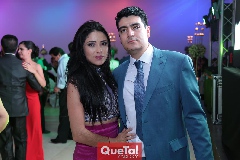  En la pista de baile.