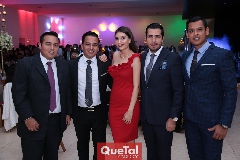  Rafael Moguel, Augusto Hernández, Melissa Soumaya, Jesús Azua y Augusto Ledezma.
