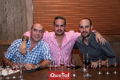  Carlos Hinojosa, Aldo Martínez y Alejandro Gutiérrez.