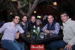  Horacio Tobías, Efraín Barrera, Aldo Martínez, Carlos Hinojosa y Horacio Tobías.