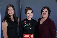  Sofía Cano, Itzel Cano y Fabiola Mejorada.